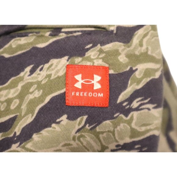 Under Armour Men Freedom Camo Jogger Pants Loungewear Military Streetwear - Picture 4 of 12